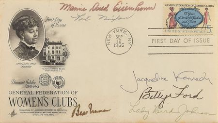 Lot #125 Six First Ladies First Day Cover - Image 1