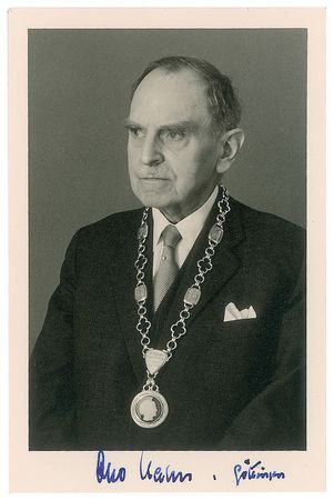 Lot #273 Otto Hahn - Image 1