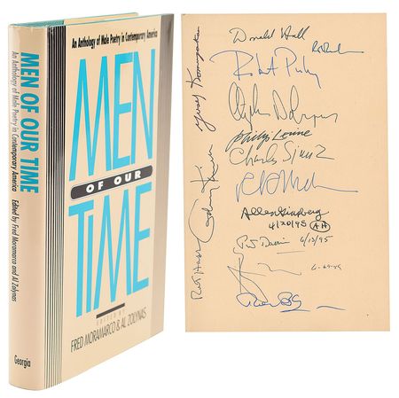 Lot #612 Male Poets Anthology Book - Image 1