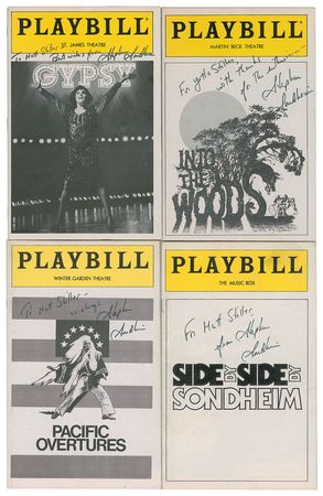 Lot #583 Stephen Sondheim - Image 1