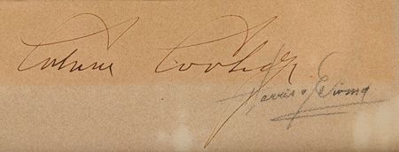 Lot #87 Calvin Coolidge Signed Photograph - Image 2