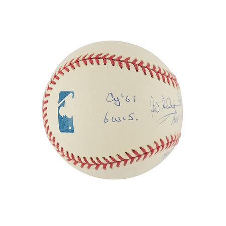 Lot #901 Whitey Ford Baseball - Image 2