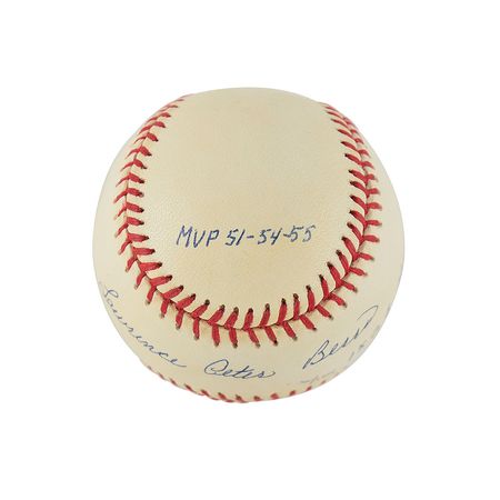Lot #891 Yogi Berra Baseball - Image 4