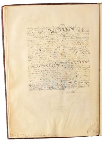 Lot #167 Charles XII of Sweden Signed Document - Image 5