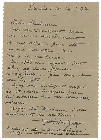 Lot #780  Christian-Jaque - Image 1