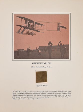 Lot #382 Aviation Flown Artifacts - Image 2