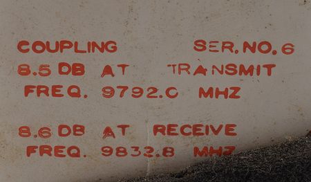 Lot #450 Apollo RRT Antenna Hat Coupler Assembly Antenna Coupler - Image 2