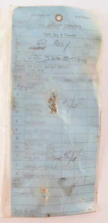 Lot #486 Lunar Module QD Assembly Qd Assembly - Image 3