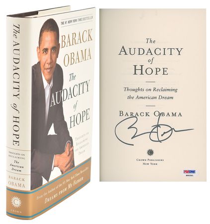 Lot #117 Barack Obama Book - Image 1