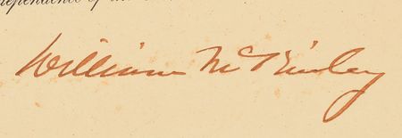 Lot #113 William McKinley Signed Document - Image 2