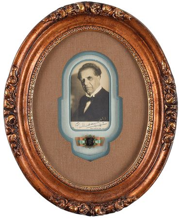 Lot #671 Pietro Mascagni Signed Photograph - Image 1