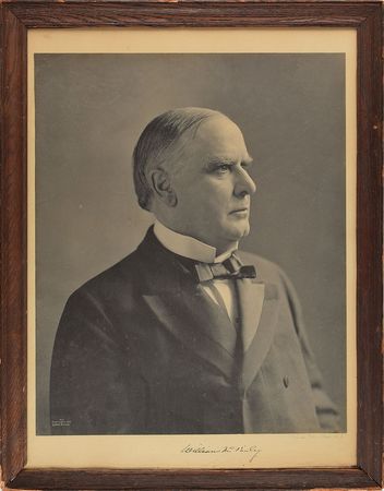 Lot #43 William McKinley Signed Photograph - Image 1