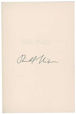 Lot #116 Richard Nixon Book - Image 2