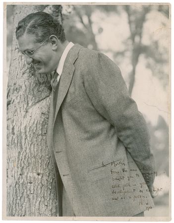 Lot #742 David O. Selznick: A gift for Mickey Rooney—“from the man who brought you to M-G-M” - Image 1