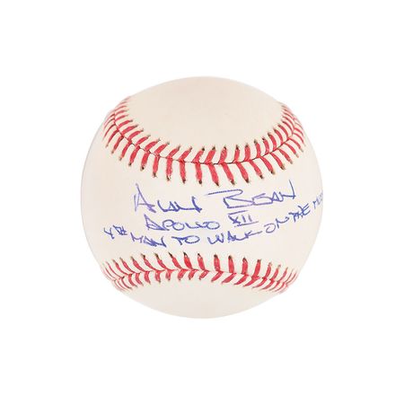 Lot #458 Alan Bean Baseball - Image 1