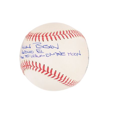 Lot #458 Alan Bean Baseball - Image 2