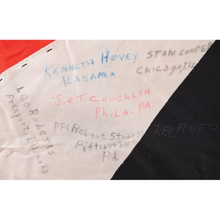 Lot #267 World War II: 329th Infantry Regiment Flag - Image 9