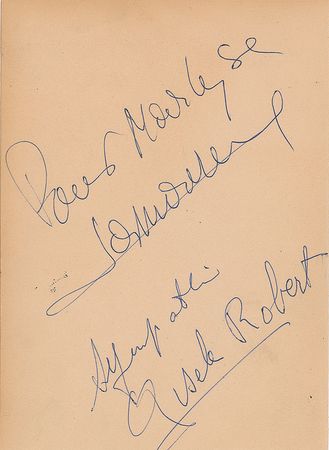 Lot #752 John Wayne Signature - Image 2