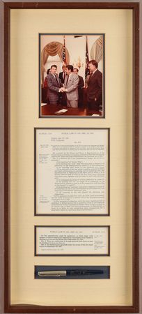 Lot #65 Ronald Reagan Bill Signing Pen - Image 1