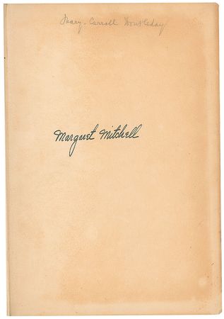 Lot #591 Margaret Mitchell: Boldly signed first edition of the Southern masterpiece, Gone With the Wind - Image 2