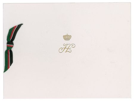 Lot #224  King Hussein and Queen Alia - Image 2