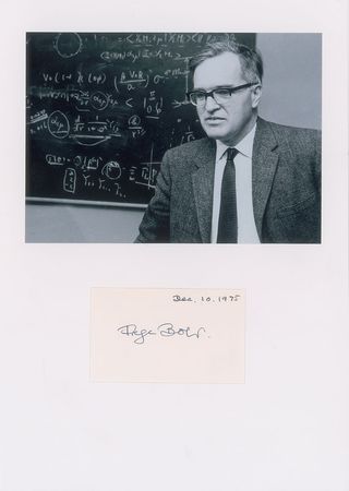 Lot #312 Niels Bohr Signature - Image 2
