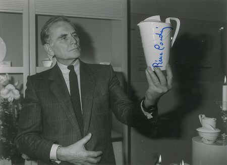 Lot #558 Karl Lagerfeld and Pierre Cardin Signed Photographs - Image 2