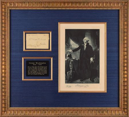 Lot #3 George Washington Free Frank - Image 2