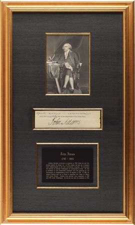 Lot #4 John Adams: Quintessential John Adams
