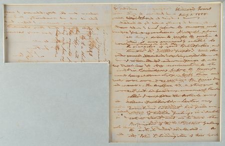 Lot #15 John Tyler Handwritten Letter Signed - Image 3