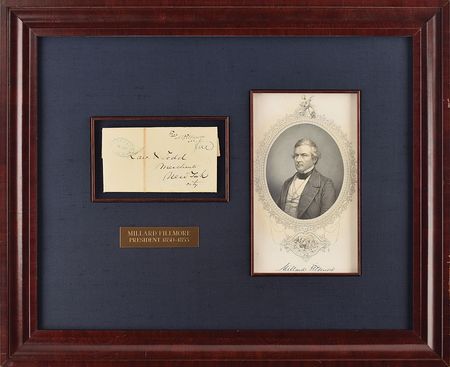 Lot #20 Millard Fillmore Free Frank