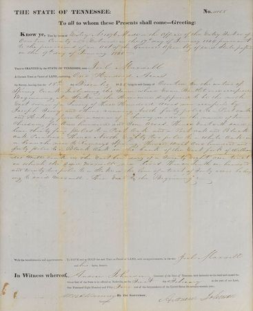 Lot #34 Andrew Johnson Signed Document - Image 3