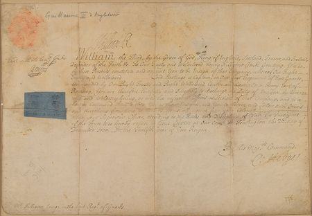 Lot #171 King William III Signed Document - Image 2