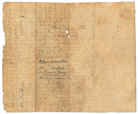 Lot #209 Thomas Lord Fairfax Signed Document - Image 2