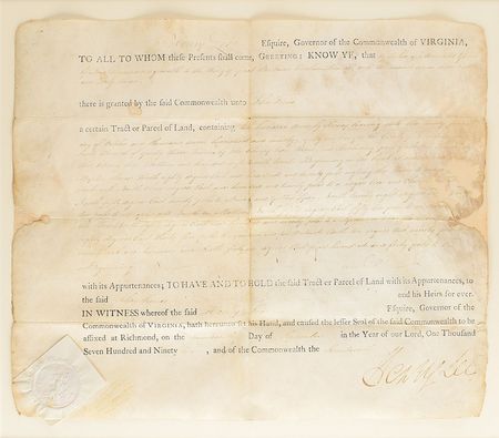 Lot #251 Henry Lee Signed Document - Image 2