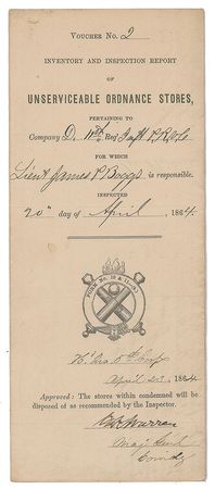 Lot #296 Gouverneur K. Warren - Image 1