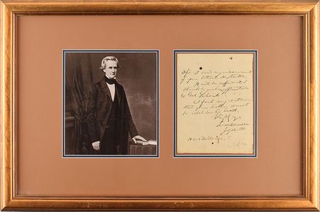 Lot #203 Simon Cameron - Image 1