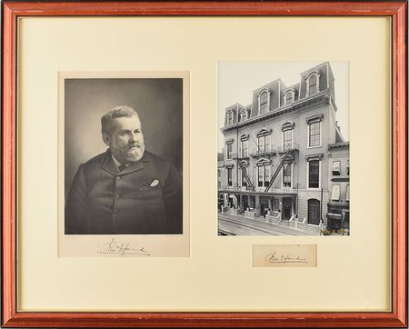 Lot #112 Abraham Lincoln: John T. Ford Signature - Image 1