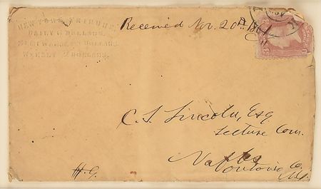 Lot #216 Horace Greeley Handwritten Letter Signed - Image 3