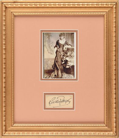 Lot #828 Lillie Langtry Signature - Image 1