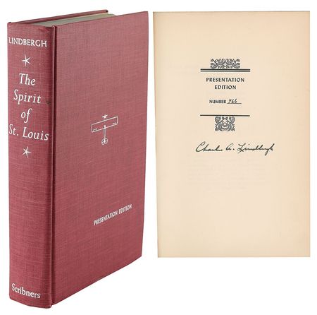 Lot #390 Charles Lindbergh Book - Image 1