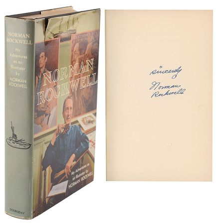 Lot #544 Norman Rockwell Book - Image 1