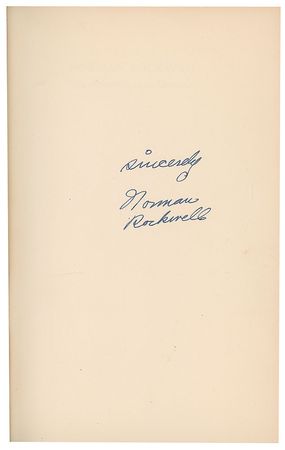 Lot #544 Norman Rockwell Book - Image 2