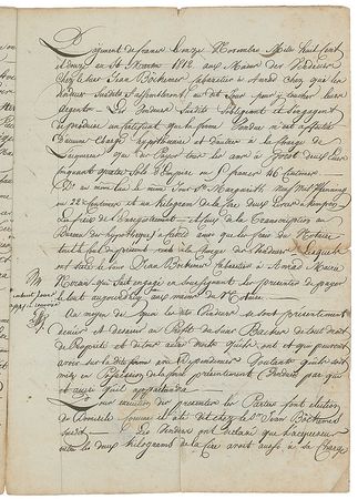 Lot #282 Napoleonic France Document - Image 3