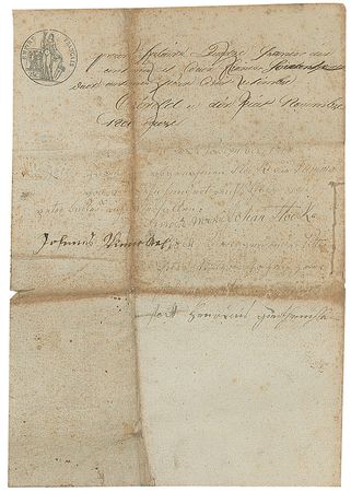 Lot #282 Napoleonic France Document - Image 5