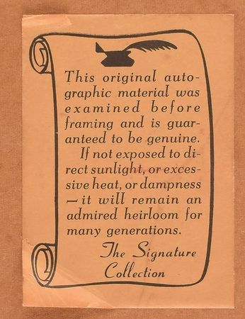 Lot #632 Edvard Grieg Signed Musical Quote - Image 3