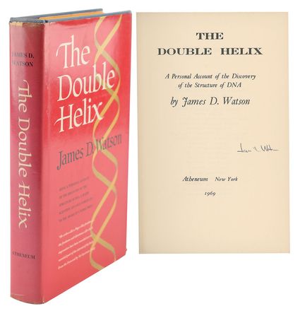 Lot #344 DNA: James D. Watson Book - Image 1