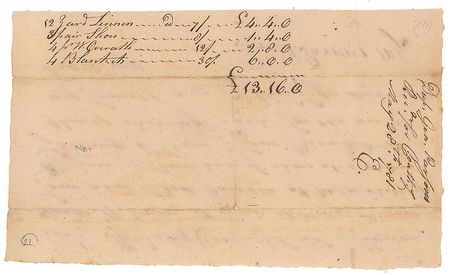 Lot #252 Samuel H. Parsons Signed Document - Image 2