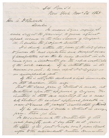 Lot #244  Transcontinental Railroad - Image 1