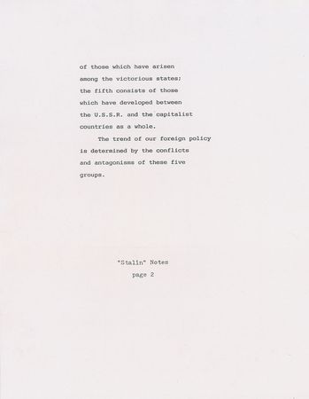 Lot #16 John F. Kennedy Lot of (5) Autograph Manuscripts in Ink with Typed Transcripts as U.S. Senator - Image 8